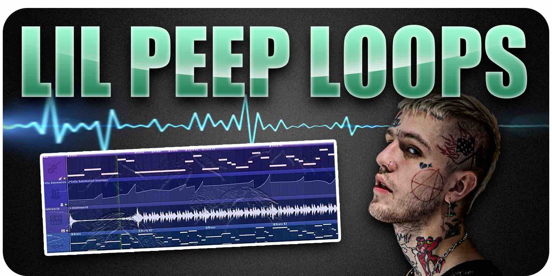 New Lil Peep Drum Kit 2024! (FREE Download!)